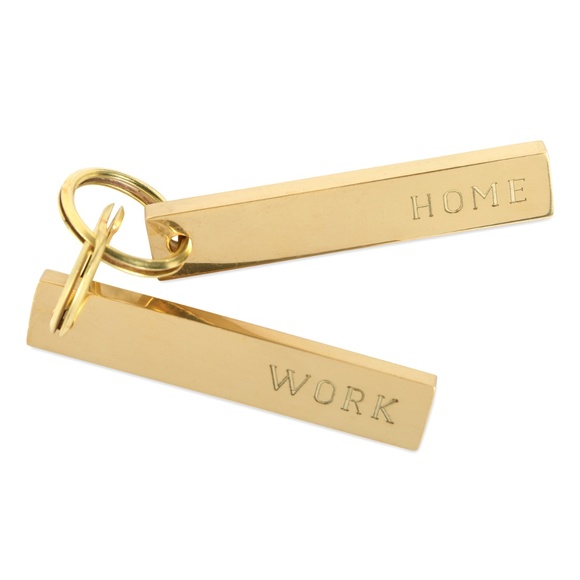 SIR MADAM Accessories - NWT Sir Madam Home & Work Key chain set